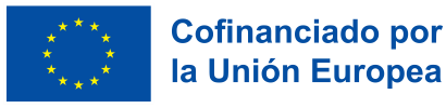 Cofinanciado por la Union Europea